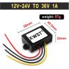 12V24V to 36V DC to DC Boost Converter Step Up Power Inventer Stabilizer Voltage Regulator Module Waterproof(1A ABS Platisc L,12V24V_36V) view 2