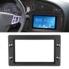 2Din Radio Frame Stereo Radio Fascia DVD Audio Navigation Panel Frame Car Stereo Radio Dash Kit Bezel for Saab 9-5 1998+ 8in Screen view 3