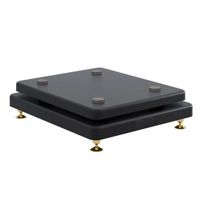 HYDTGZ 2 Floors Subwoofer Isolation Stand,Speaker Isolation Feet Platform, Speakers Stabilizer Base for Standard Speaker,1pcs,30 * 30cm