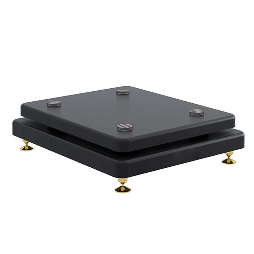 HYDTGZ 2 Floors Subwoofer Isolation Stand,Speaker Isolation Feet Platform, Speakers Stabilizer Base for Standard Speaker,1pcs,30 * 30cm