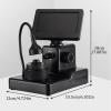 YSFHYAN Jewelry Identification Microscope,Digital Diamond Girdle Viewer,Diamond Inscription Viewer,4.3 Inch Large Screen,Clear Magnification of 50-1000X,for Jewelry Appraisal Diamond Evaluation view 2