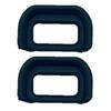 (2 Pack) EP17 Soft Camera Eyecup Eyepiece Replacement Viewfinder for Alpha A6400 A6500 A6600 view 2