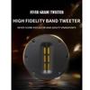 HIFIDIY LIVE 2PCS HiFi 4 inch Tweeter Speaker Unit 8 OHM 30W Treble Loudspeaker Super Belt Type high Loudspeaker AL-100 view 2