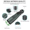 10-30x50 Zoom Monocular Telescope for Adults - High Power HD Monocular with Tripod & Adapter, Rubber Armor,Waterproof Large Objective Monoculars - for Opera, Bird Watching, Hiking,Travel view 2