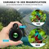 10-30x50 Zoom Monocular Telescope for Adults - High Power HD Monocular with Tripod & Adapter, Rubber Armor,Waterproof Large Objective Monoculars - for Opera, Bird Watching, Hiking,Travel view 3