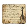 Mousepad Small MouseMat with Anti-Slip Rubber Base Music Notes on Old Paper MousePads for Man Woman Computer Mousepad for Wireless Mouses Keyboard Mat Gaming Desk Pad for Home 7 x 8.6 in view 1