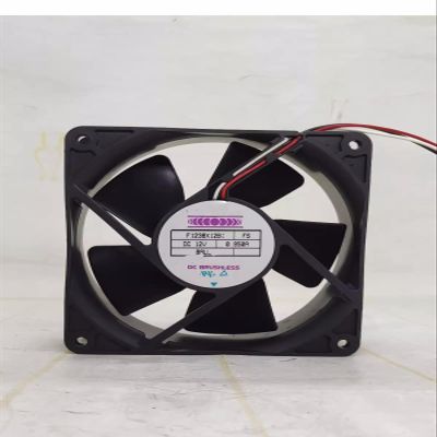 for F1238X12B 12038 12V 0.952A Three Wire Detection Ball Bearing Cooling Fan