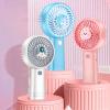 Bottone Small Portable Table Fan Outdoor Travel Handheld Quiet Cooling Fan USB Rechargeable Small Pocket Fan Low Noise view 4