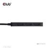 Club 3D CSV-1553 USB Type C(DP Alt-Mode 2.1) to DisplayPort Triple Monitor 4K60Hz M/F MST hub view 4