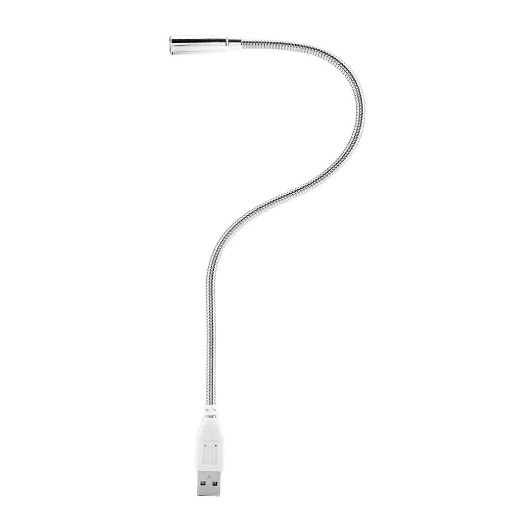 Flexible Mini USB LED Lamp Light, Portable Night Light Computer Keyboard USB Reading Light for PC Laptop Computer Notebook, USB Gooseneck Reading Lamps Book Light with Flexible Arm