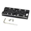Cheese Plate Camera Mounting Plate with 1/4in & 3/8in Universal Type Positioning Hole Expansion Cheese Plate PTZ Quick mounting Plate Quick Release Cheese Expansion Board view 1