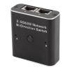 RJ45 Network Switch Selector, Ethernet Splitter 2 in 1 Out Or 1 in 2 Out High Speed 1000Mbps, 2.5G 5G Gigabit RJ45 Internet Ethernet Switch Plug and Play view 3