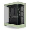 CTE E550 TG Matcha Green Mid Tower ATX Case; 3 Tempered Glass Panels; Hidden-Connector Motherboard Support; Three-Way VGA Installations; Dual Chamber Design; CA-1Z8-00MEWN-00; 3 Year Warranty view 1