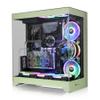 CTE E550 TG Matcha Green Mid Tower ATX Case; 3 Tempered Glass Panels; Hidden-Connector Motherboard Support; Three-Way VGA Installations; Dual Chamber Design; CA-1Z8-00MEWN-00; 3 Year Warranty view 2