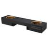 Chevy Silverado Extended Cab 1999-2006 Dual Sub Box Subwoofer Enclosure (PORTED, 12") view 1