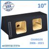 2006-2024 Charger 10" Dual Sealed Solo Baric Subwoofer Enclosure Stereo Subwoofer Box Speaker Enclosure Car Audio Home Audio Ground Shaker view 2