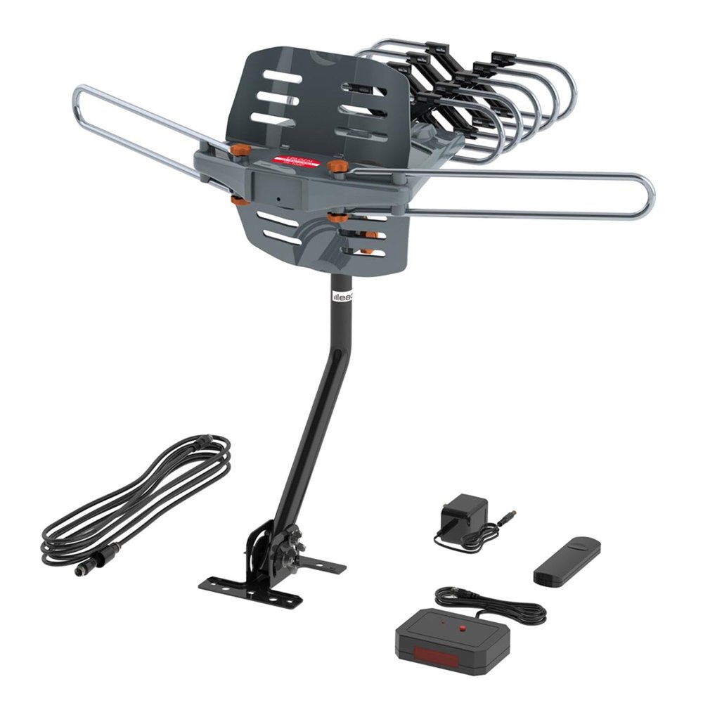 TA-102G 360 Rotating UV Dual Segment 28-36dB Outdoor Antenna Without Bracket