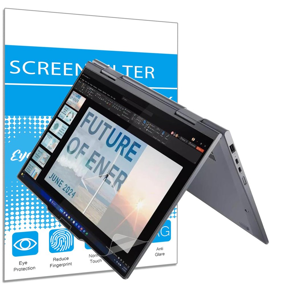 i-Tensodo 2 Pack Anti Glare Screen Protector for 2024 Lenovo ThinkPad X1 yoga Gen9 14" Laptop, Eye Protection Anti Glare Filter