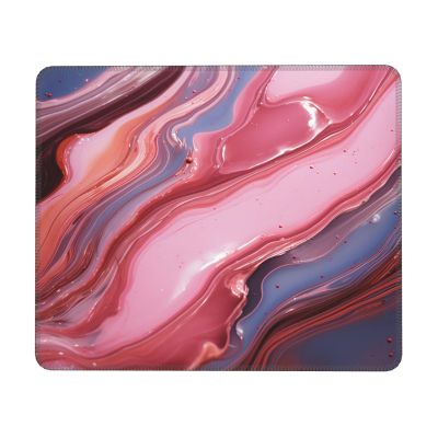 Mousepad Small MouseMat with Anti-Slip Rubber Base Abstract Marble MousePads for Man Woman Computer Mousepad for Wireless Mouses Keyboard Mat Gaming Desk Pad for Home 10 x 12 inch