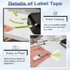 2 Pack Esaytool Compatible with P-Touch TZe-C31 TZeC31 TZC31 Black on Yellow Fluorescent Laminated Label Tape 12mm 0.47 inch x 16.4 feet for PTH110 PTD210 PTD600 PT-P710BT PTD400AD PT-D450 view 4
