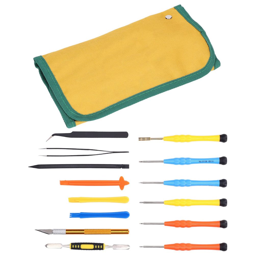 Mobile Phone Repair Tool Set, 14 in 1 Screwdriver Set for Smartphone, Smartwatch, Computer, PC, Cleaning Set