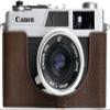 BMAOLLONGB for Canonet 28 Case, Handmade Genuine Real Leather Half Camera Case Bag Cover for Canon Canonet 28 Film Camera With Hand Strap (Coffee) view 1