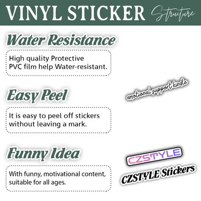 (3Pcs) Emotional Support Kindle Sticker Reading Lover Book Lover Bookish Booktok Reader Water Assistant Vinyl Sticker Decal for Water Bottle Laptop Kindle Phone Sticker Decor Stuff 3 Inches