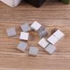 Adhesive Aluminum Heatsink with Glue for Computer, Power IC, LED Light Devices, 12pcs Cooling Kit view 2