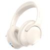 MIDOLA Bluetooth Headphones Over Ear 68H Playtime 6 EQ Wireless Headset with Microphone HiFi Stereo Foldable Lightweight Deep Bass for Travel Home Office Cellphone Milk White view 1