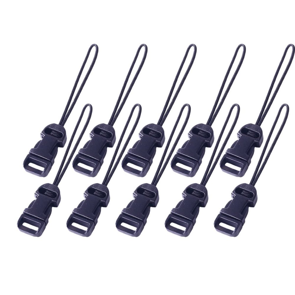 Garneck 30pcs Qd Loop Quick Release Mount for Camera Strap Qd Connector Straps Buckles Hook and Loop