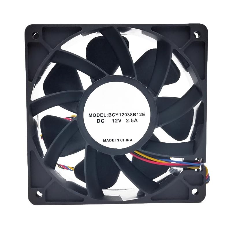 for BCY12038B12E 12038 12cm Violent 12v 2.5A12V high air Flow Cooling Fan