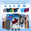 7-in-3 Lightning & USB-C & USB3.0 Multi Card Reader, SD CF XD MS Micro SD TF Card Reader for iPhone/iPad, Memory Card Reader High-Speed Trail Camera Viewer, Plug and Play, Simultaneously Read/Write view 3
