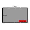 60-133 Inch Metal Anti-glare Projection Screen White Projector Foldable Screen Projection Curtain Anti-Crease Portable HD Portable Movie Screen for Home Theater Office Party Classroom(Hook-on installa view 2