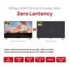 AV Access HDMI KVM Extender 50m/164ft, 4K@60Hz 4:4:4, 1080P@240Hz & 2K@144Hz, 4 USB 2.0 Ports, Low Latency, PoC, EDID, for Gaming PC, Office & CCTV (4KEX50-KVM) view 2
