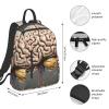 JHLMN Backpack Human Brain Travel Casual Laptop Backpack Adjustable Hiking Daypack for Men Women view 4