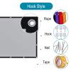 60-150 inch Portable Projector Screen 4:3 HD Foldable Projector Curtain Anti Wrinkling Projection Screen, Polyester Fabric Projector Movies Screen, for Home Theater Outdoor Indoor(84in 172 * 128cm) view 4