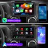 Android 13 Car Radio Stereo Compatible for Jeep Wrangler JK Gand Cherokee Dodge Ram 1500 with Wireless CarPlay Android Auto [2GB+32GB] view 2