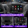 Android 13 Car Radio Stereo Compatible for Jeep Wrangler JK Gand Cherokee Dodge Ram 1500 with Wireless CarPlay Android Auto [2GB+32GB] view 3