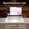 HP Stream 14" HD BrightView Laptop, Intel Processor N150, 8GB RAM, 128GB eMMC, Intel UHD Graphics, 720p Camera, Wi-Fi, 1 Year Office 365, Win 11 S, Gold view 3