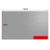 Projector Screen - HD Anti-Light Projection Screen, Synthetic Polyester Fabric 16:9 Portable Foldable White Projector Curtain Screen Indoor/Outdoor Movie Theater Open-air Cinema(72 Inch) view 2