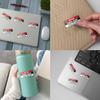 (3pcs) Dash Cam Sticker Dash Cam Recording Sticker, Audio and Video Recording - Stickers for Laptop Water Bottle Phone Car Window Helmet Vinyl Stickers 3 inches (Red) view 4