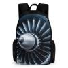 KLWQR Jet Engine Travel Backpack Lightweight Large Capacity Laptop Backpack Casual Daypack for Men Women view 1
