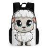 KLWQR Lamb Travel Backpack Lightweight Large Capacity Laptop Backpack Casual Daypack for Men Women view 1