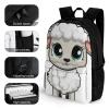 KLWQR Lamb Travel Backpack Lightweight Large Capacity Laptop Backpack Casual Daypack for Men Women view 3