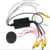 weevoo Intelligent Car Video Switcher Converter 4 Input 1 Output Switch Video System for Monitor with RCA Connector and Coaxial Cable view 4