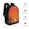 KLWQR Sunset over Water Travel Backpack Lightweight Large Capacity Laptop Backpack Casual Daypack for Men Women view 2