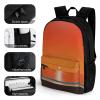 KLWQR Sunset over Water Travel Backpack Lightweight Large Capacity Laptop Backpack Casual Daypack for Men Women view 3