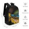 KLWQR Beautiful Blue Dragonfly Travel Backpack Lightweight Large Capacity Laptop Backpack Casual Daypack for Men Women view 2
