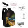 KLWQR Beautiful Blue Dragonfly Travel Backpack Lightweight Large Capacity Laptop Backpack Casual Daypack for Men Women view 4