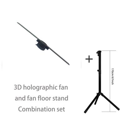 3D Hologram Fan,16.5-Inch Hologram Fan 42CM Holographic Projector Supports Wifi Connection HD LED 2000*1444PX Resolution Portable Design 3d Led Fan Display Contains 700 Video hologram and 3D Fan Stand